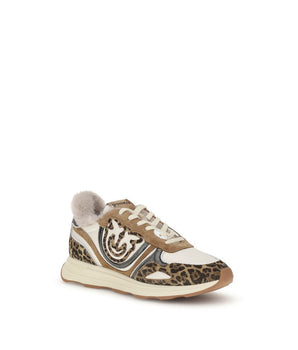 PINKO Multicolor Leather Chunky Sneakers