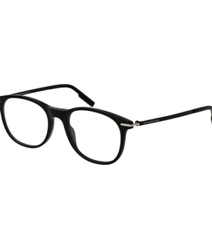 Ermenegildo Zegna Black Plastic Glasses (Frames)