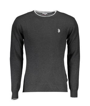 US POLO ASSN. Black Wool Sweater
