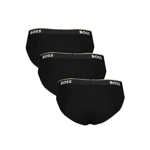 Hugo Boss Black Cotton Men Brief