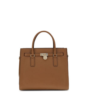 Michael Kors Black Calf Leather Bos Taurus Shoulder Bag