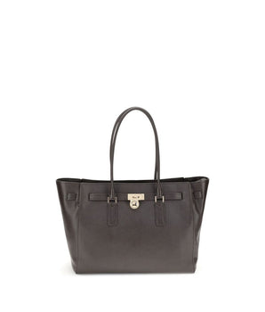 Michael Kors Brown Calf Leather Bos Taurus Shoulder Bag