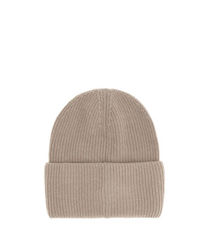 Moncler Beige Wool Beanie