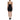 Dolce & Gabbana Black Nylon Bodycon Corset Bustier Mini Dress