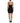 Dolce &amp; Gabbana Black Nylon Bodycon Corset Bustier Mini Dress