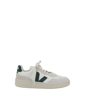 Veja White Rubber Low Top Sneakers