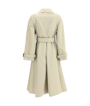 Burberry Beige Cotton Coat