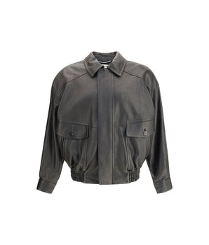 Saint Laurent Black Lamb Ovis Aries Aries Clothing