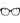 Max Mara Black Acetate Glasses (Frames)