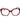 Max Mara Red Plastic Glass (Frames)
