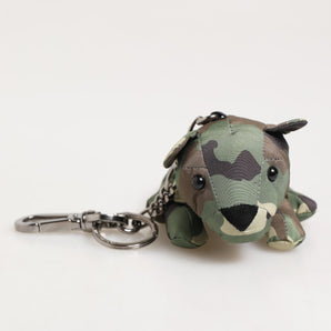 Dolce & Gabbana Camouflage Multicolor Animal Silhouette Keychain Keyring