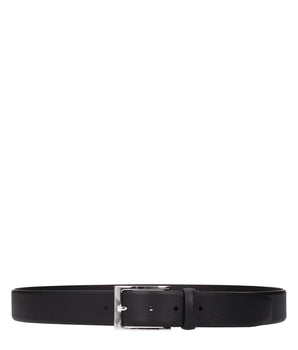 Testoni Regular Belt Black Leather