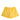 Dolce & Gabbana Yellow Cotton Elastic Waistband Short Swimwear