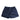 Dolce & Gabbana Navy Blue Cotton Elastic Waistband Button Swimwear