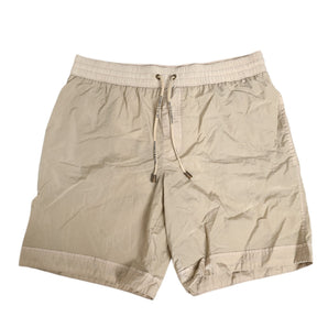 Dolce & Gabbana Beige Nylon Beachwear Men Boxer Short Swimwear