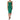 Dolce & Gabbana Dark Green Sleeveless Rayon Bodycon Dress
