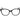 Max &amp; Co Black Acetate Glasses (Frames)