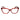 Max Mara Red Women Optical Frames