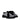 Jimmy Choo Gray Plastic Slip-On Loafers