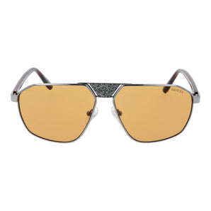 Guess Silver Men Sunglasses