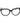 Max &amp; Co Black Acetate Glasses (Frames)