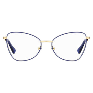 Moschino Blue Metal Frames