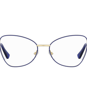 Moschino Blue Metal Glasses (Frames)
