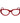 Max Mara Red Acetate Glasses (Frames)