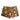Dolce & Gabbana Brown Multicolor Teddy Bear Men Shorts Swimwear
