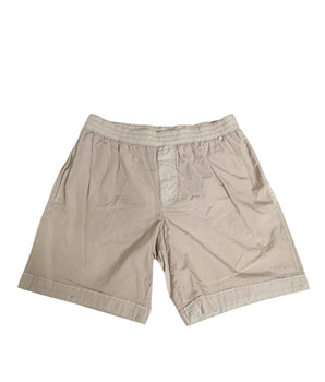 Dolce &amp; Gabbana Beige Nylon Beachwear Men's Boxer Short Swimwear
