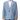 Dolce & Gabbana Light Blue Linen Double Breasted Men Jacket Blazer