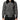 Dolce & Gabbana Gray Wool Herringbone Shearling Collar Bomber Jacket