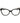 Max Mara Black Acetate Glasses (Frames)