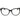 Max & Co Black Plastic Glasses (Frames)