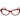 Max Mara Red Acetate Glasses (Frames)