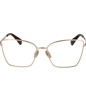 Max Mara Rose Gold Metal Glasses (Frames)