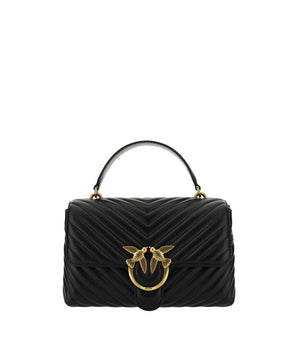 PINKO Black Calf Leather Bos Taurus Wallet