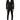Dolce & Gabbana Black 3 Piece Brocade Jacquard Suit MARTINI