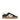 Moncler Black Leather Low Tops
