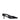 Jimmy Choo Black Leather Flat Sandals