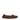 Prada Brown Leather Slip-On Loafers