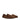 Prada Brown Leather Slip-On Loafers