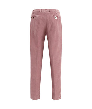 Germano Multicolor Cotton Casual Pants