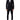 Dolce & Gabbana Black Wool 3 Piece Slim Fit Formal Men Suit