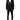 Dolce & Gabbana Black 3 Piece Wool Silk Blend Suit SICILIA