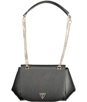 Guess Jeans Black Polyethylene Handbag