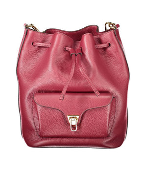 Coccinelle Purple Leather Women Handbag