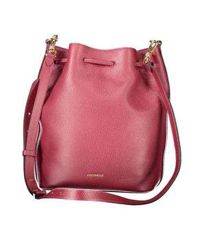 Coccinelle Purple Leather Women Handbag