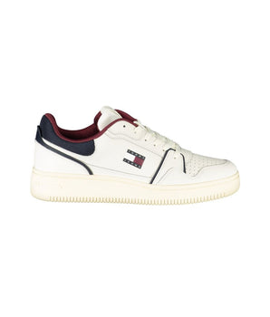 Tommy Hilfiger White Leather Men Sneaker