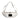 Dolce & Gabbana White Quilted Logo 90's Sicily Belt Waist Fanny Pack Bag